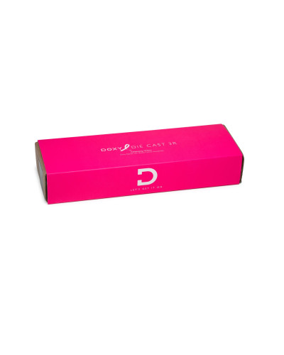 Вибромассажер DOXY Die Cast 3R Hot Pink, очень мощный, перезаряжаемый, металлический корпус - Фото №9