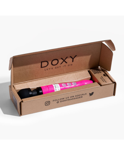 Вибромассажер DOXY Die Cast 3R Hot Pink, очень мощный, перезаряжаемый, металлический корпус - Фото №10