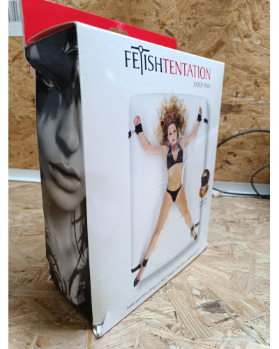Фіксатор для ліжка Fetish Tentation Ankle and Wrist Straps for Bad (пом'ята упаковка!!!) - Фото №2
