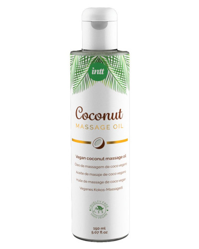 Распродажа!!! Массажное масло Intt Coconut Vegan 150 мл (срок 01.2026) - Фото №1
