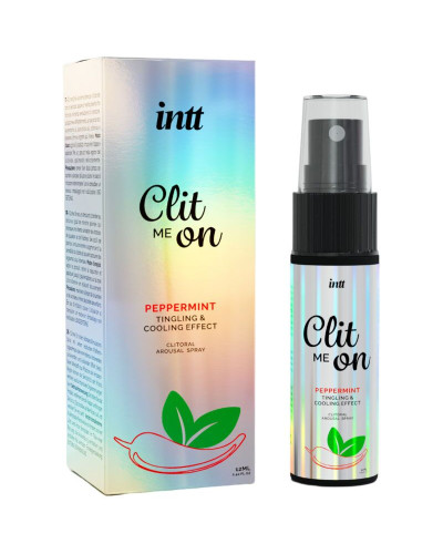 Розпродаж! Збуджувальний спрей для клітора Intt Clit Me On Peppermint Cooling 12мл (термін 01.2026) - Фото №1
