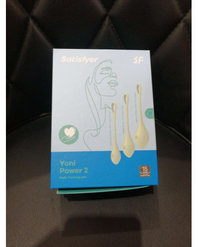Набор йони бусин Satisfyer Yoni Power 2 Light Green (мятая упаковка!!!) - Фото №2