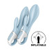 Вібратор-кролик надувний Satisfyer Air Pump Bunny 1 - Фото №1