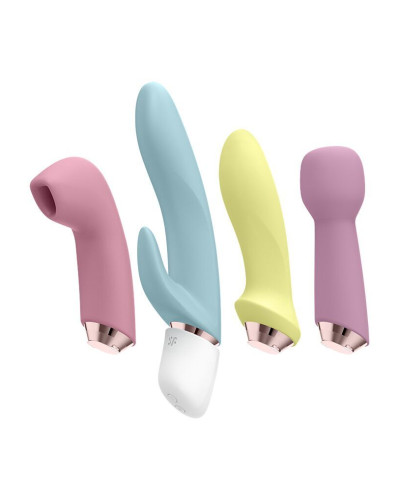 Подарунковий набір секс-іграшок Satisfyer Marvelous Four (м'ята упаковка!!!) - Фото №1