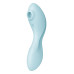 Вакуумний смарт-стимулятор із вібрацією Satisfyer Curvy Trinity 5 (Blue) (м'ята упаковка!!!) - Фото №4
