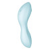 Вакуумний смарт-стимулятор із вібрацією Satisfyer Curvy Trinity 5 (Blue) (м'ята упаковка!!!) - Фото №6
