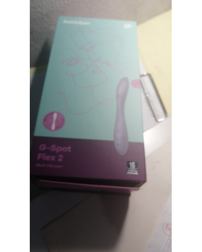 Універсальний вібратор Satisfyer G-Spot Flex 2 (м'ята упаковка!!!) - Фото №2