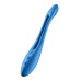 Универсальный гибкий вибратор для пар Satisfyer Elastic Game Dark Blue (мятая упаковка!!!) - Фото №1