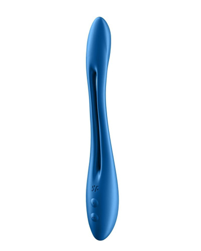 Универсальный гибкий вибратор для пар Satisfyer Elastic Game Dark Blue (мятая упаковка!!!) - Фото №3