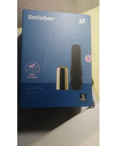 Потужний мінівібратор Satisfyer Sparkling Darling Gold (м'ята упаковка!!!) - Фото №2