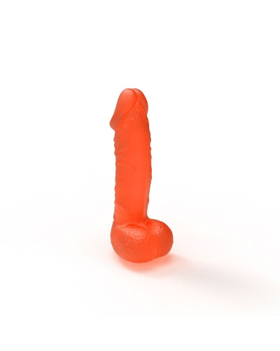 Крафтове мило-член з присоскою Чистий Кайф MEDIUM Orange, натуральне - Фото №3