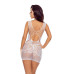 Бодистокинг Passion BS111 One Size, white - Фото №2