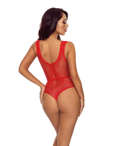 Бодістокінг Passion BS115 One Size, red - Фото №2