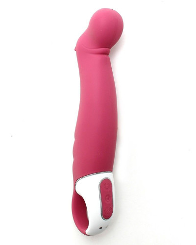 Мощный вибратор Satisfyer Vibes Petting Hippo с гибким стволом, литой силикон, 12 режимов работы - Фото №1
