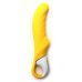 Потужний вібратор Satisfyer Vibes Yummy Sunshine з гнучким стовбуром і стимул. рельєфом, 12 режимів - Фото №2