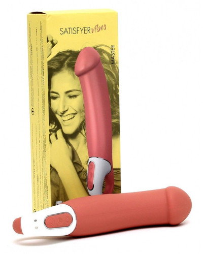 Потужний вібратор Satisfyer Vibes Master, гнучкий літій силікон, 12 режимів роботи, діаметр 46 мм - Фото №4