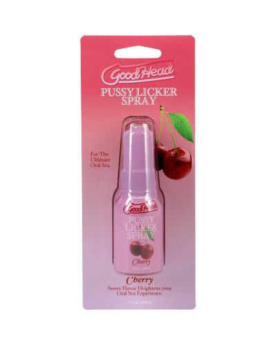 Спрей для кунилингуса Doc Johnson GoodHead Pussy Licker Spray - Cherry 29 мл - Фото №2