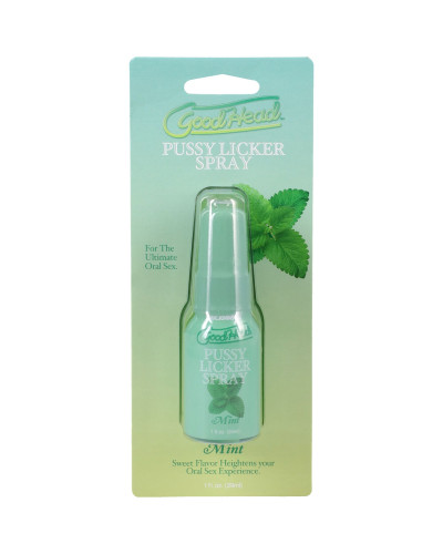 Спрей для кунилингуса Doc Johnson GoodHead Pussy Licker Spray - Mint 29 мл - Фото №2