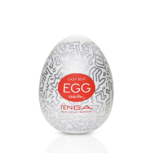 Мастурбатор-яйце Tenga Keith Haring Egg Party