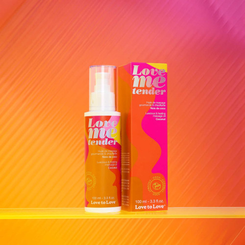Масажна олія Love To Love - Love Me Tender, Noix De Coco (100 мл), аромат кокоса, без парабенів