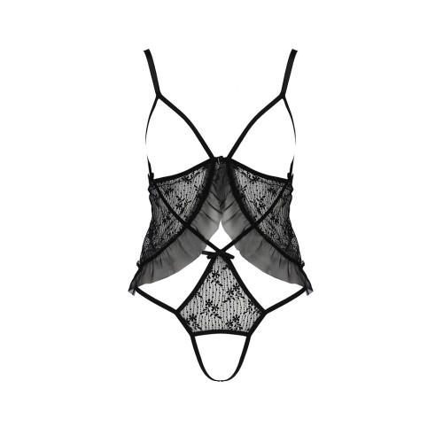 Боди монокини с открытой грудью Passion JUSTINA BODY L/XL, black