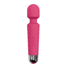 Минивибромассажер Dorcel Wand Wanderful Magenta мощный, водонепроницаемый, 18 режимов работы