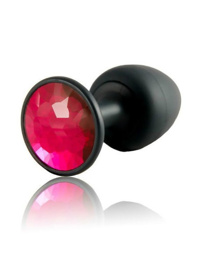 Анальна пробка Dorcel Geisha Plug Ruby L з кулькою всередині, створює вібрації, макс. діаметр 4 см - Фото №4