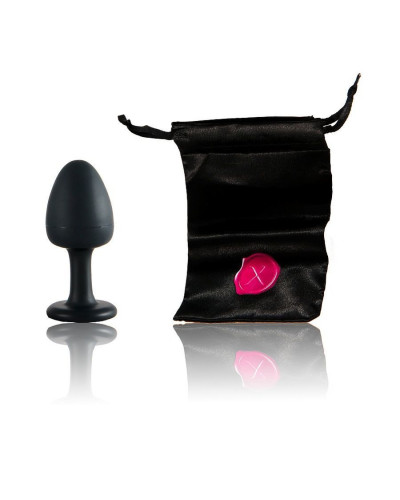 Анальна пробка Dorcel Geisha Plug Ruby L з кулькою всередині, створює вібрації, макс. діаметр 4 см - Фото №5