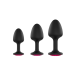 Анальная пробка Dorcel Geisha Plug Ruby XL с шариком внутри, создает вибрации, макс диаметр 4,5см - Фото №2