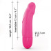 Вібратор Dorcel Real Vibration S Magenta 2.0, діаметр 3,7см, перезаряджається, для точки G - Фото №5