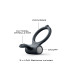 Эрекционное кольцо Dorcel Power Clit Black V2 с вибрацией, с язычком со щеточкой - Фото №2