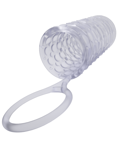 Насадка на член Dorcel Mr Reverse XL з кільцем для мошонки, стимулюючий рельєф - Фото №1