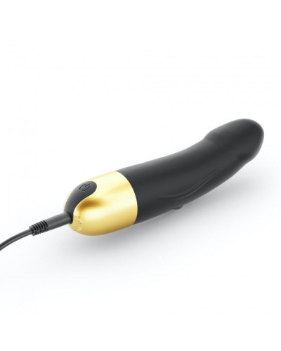 Вібратор Dorcel Real Vibration S Gold 2.0, діаметр 3,7см, перезаряджуваний, для точки G - Фото №2