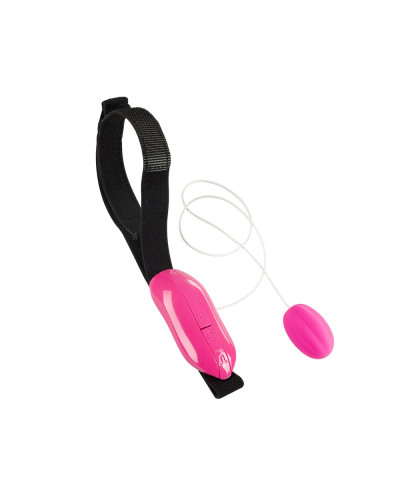 Виброяйцо Adrien Lastic Playball для стимуляции точки А, с турборежимом, крепление к ноге - Фото №1