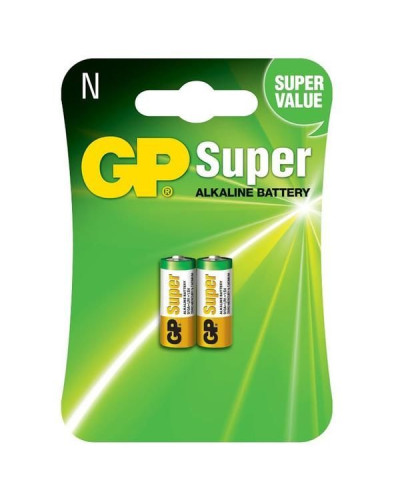 Батарейка GP Super alkaline LR1 (2 штуки) - Фото №1