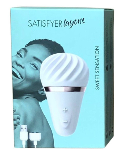 Мощный вибратор Satisfyer Lay-On - Little Wand, водонепроницаемый,15 режимов работы - Фото №4