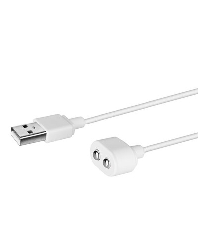 Зарядка (запасний кабель) для іграшок Satisfyer USB charging cable White - Фото №2