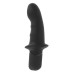 Вибратор Dorcel Mini Lover Black с ограничителем, для точки G и массажа простаты - Фото №1