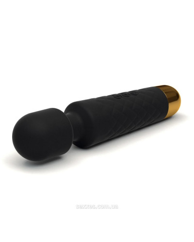 Мінівібромасажер Dorcel Wand Wanderful Black потужний, водонепроникний, 18 режимів роботи - Фото №2