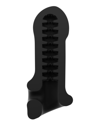 Насадка на член Dorcel Xtend Boy утолщающая и удлиняющая, с отверстием для мошонки - Фото №2