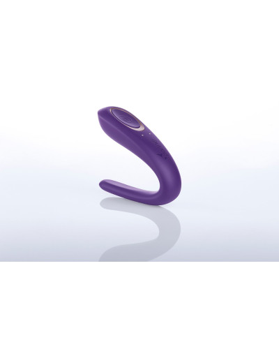Вибратор для пар Satisfyer Double Classic с одним моторчиком - Фото №2