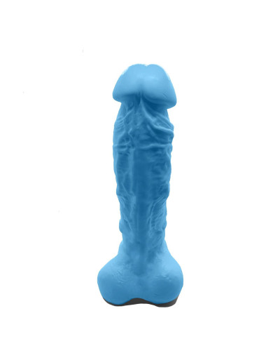 Крафтове мило-член із присоскою Чистый Кайф Blue size XL, натуральне - Фото №2