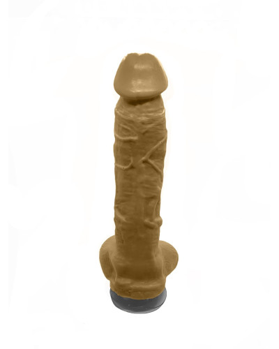 Крафтове мило-член із присоскою Чистый Кайф Brown size XL, натуральне - Фото №2