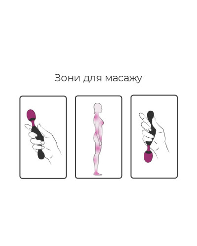 Мінівібромасажер Adrien Lastic Symphony, дуже гнучка голівка, потужний, зручна ручка - Фото №5