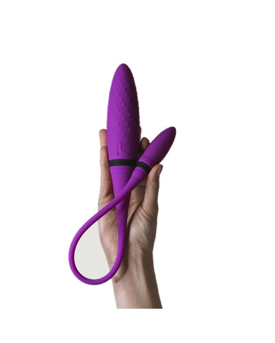 Вибратор двусторонний Adrien Lastic AD-2 с пультом LRS - Фото №4