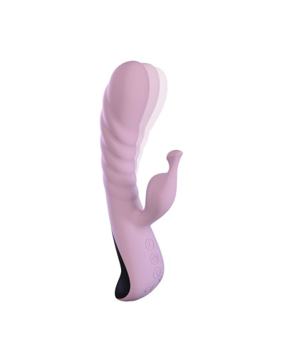 Вібратор Adrien Lastic Mini Trigger з масажними рухами стовбура - Фото №1