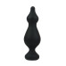Анальна пробка Adrien Lastic Amuse Big Black (L) з двома переходами, макс. діаметр 4,4 см - Фото №1