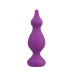 Анальна пробка Adrien Lastic Amuse Medium Purple (M) з двома переходами, макс. діаметр 3,6 см - Фото №1