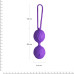 Вагінальні кульки Adrien Lastic Geisha Lastic Balls BIG Violet (L), діаметр 4 см, вага 90 гр - Фото №2