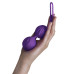 Вагінальні кульки Adrien Lastic Geisha Lastic Balls BIG Violet (L), діаметр 4 см, вага 90 гр - Фото №5
